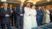 محمد بن سلمان وأردوغان وشهباز شريف يؤدون صلاة الجمعة بالمسجد الحرام